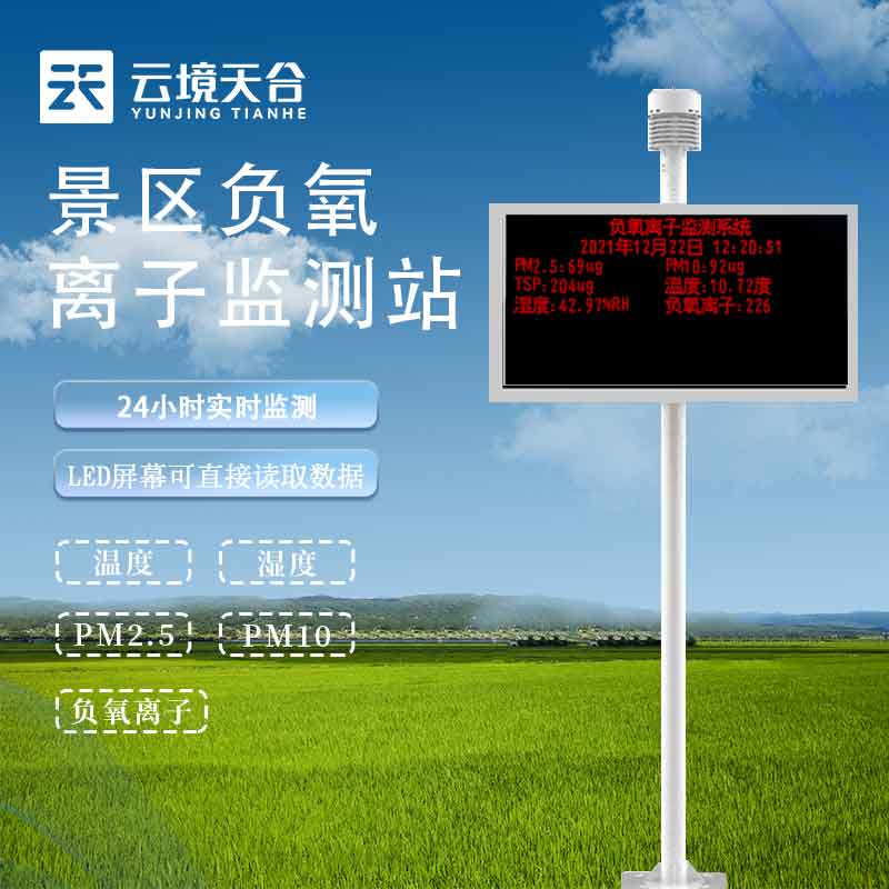 生態環境負氧離子監測站百科